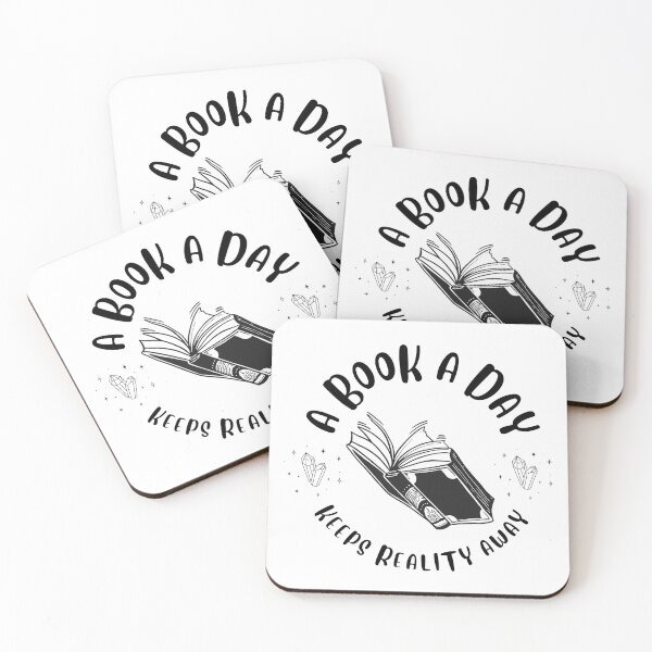 Item preview,  A Book A Day Keeps Reality Away designed and sold by InkWhirl.