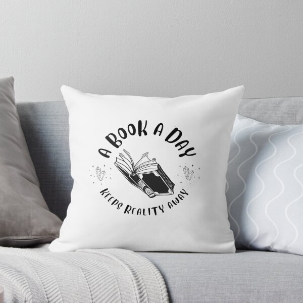 Item preview,  A Book A Day Keeps Reality Away designed and sold by InkWhirl.