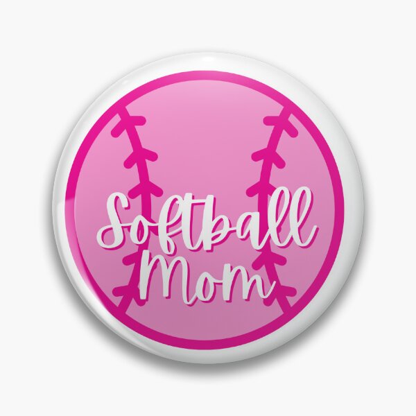 Item preview, Softball Mom in Pink designed and sold by ShareJoy.