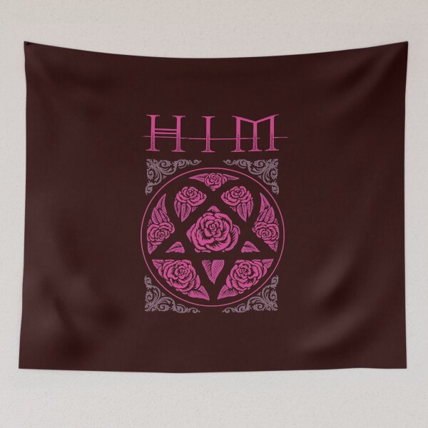 Item preview, Heartagram Him Band Tee Heartagram tee Pink Him Band Logo  designed and sold by BrayanMayert.