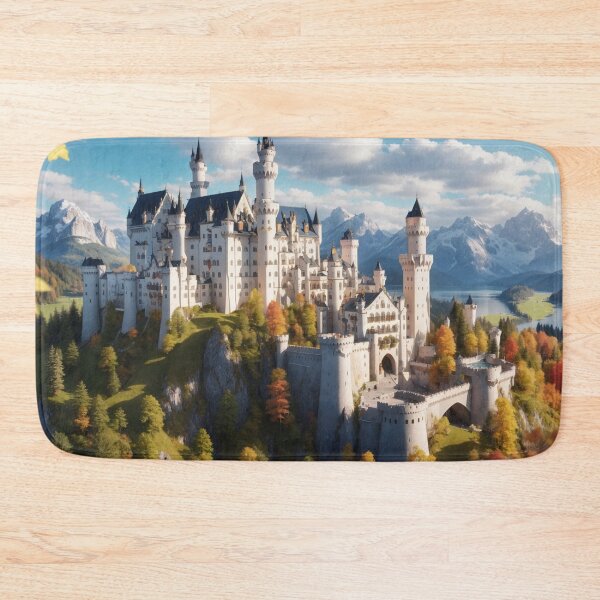Artikelvorschau, Schloss Neuschwanstein, das wahre Dornröschenschloss entworfen und verkauft von stgtees.