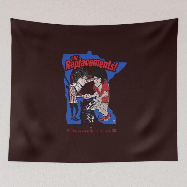 Item preview, The Replacements Midway Stadium Concert Tour Vintage  designed and sold by BrayanMayert.