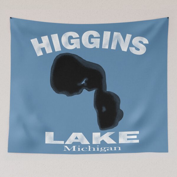 Item preview, Michigan Lake Design Series - Higgins Lake designed and sold by Masonart44.