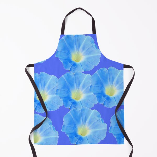 Item preview, HEAVENLY BLUE MORNING GLORIES FLORAL ART designed and sold by sharlesart.