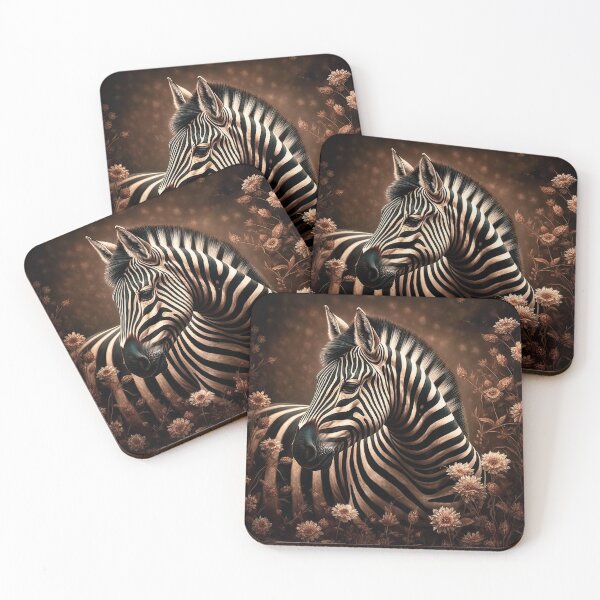 Item preview, Zebra Portrait designed and sold by Sasha Art Gallery.