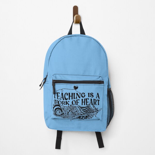 Item preview, Teaching is a work of heart art feather design designed and sold by tranquilbeach.