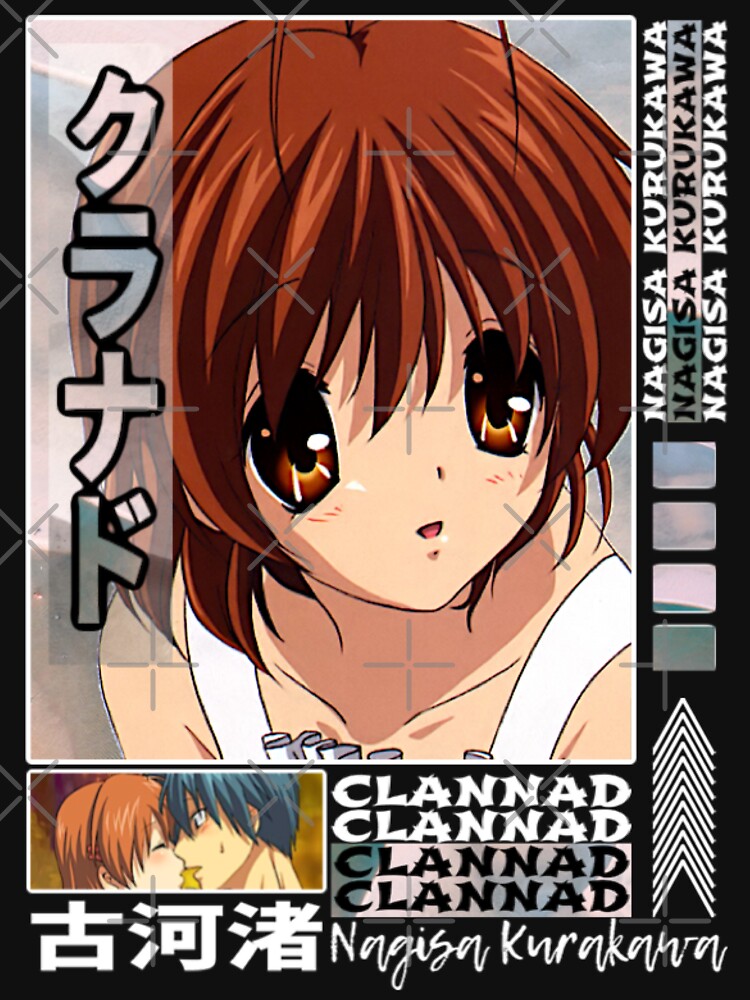 Clannad anime poster Nagisa Furukawa Poster for Sale by wazzaah