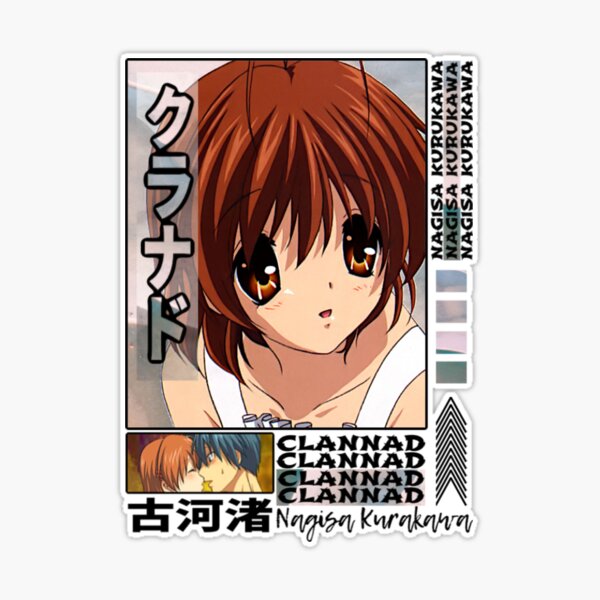 Clannad anime poster Nagisa Furukawa Poster for Sale by wazzaah