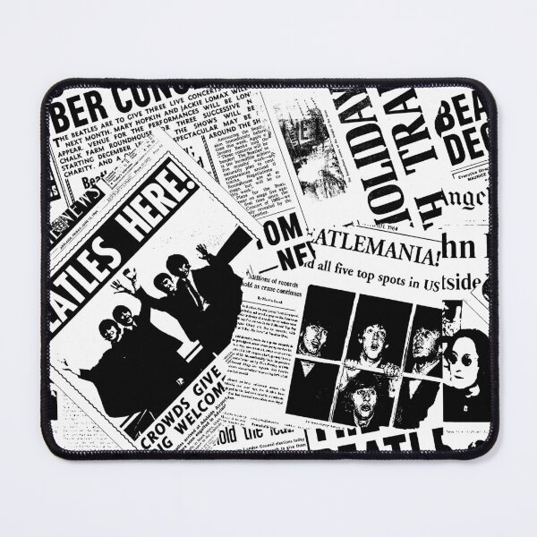 Item preview, Vintage Beatles Newspaper Pattern designed and sold by PattenMonster.