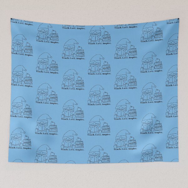 Item preview, Teach Love Inspire gnome teacher design designed and sold by tranquilbeach.