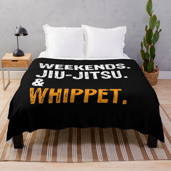 Item preview, Weekends Jiu-Jitsu and Whippet BJJ Gift designed and sold by Guarddogdrive.