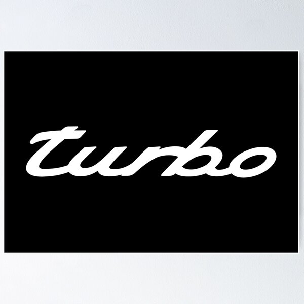 Item preview, Turbo (white) designed and sold by Throttle & Threads.