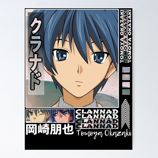 Okazaki Tomoya Clannad After Story Sticker for Sale by Spacefoxart