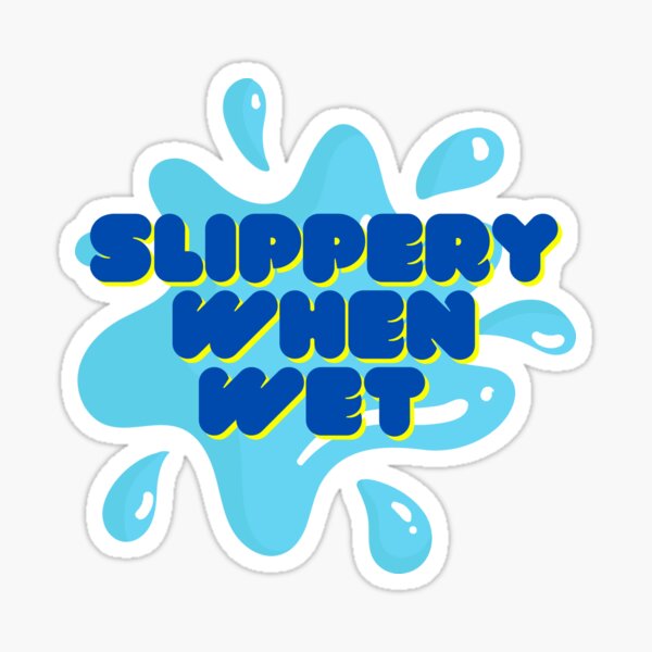 Item preview, Slippery When Wet Water Splash designed and sold by tumbleweedphoto.