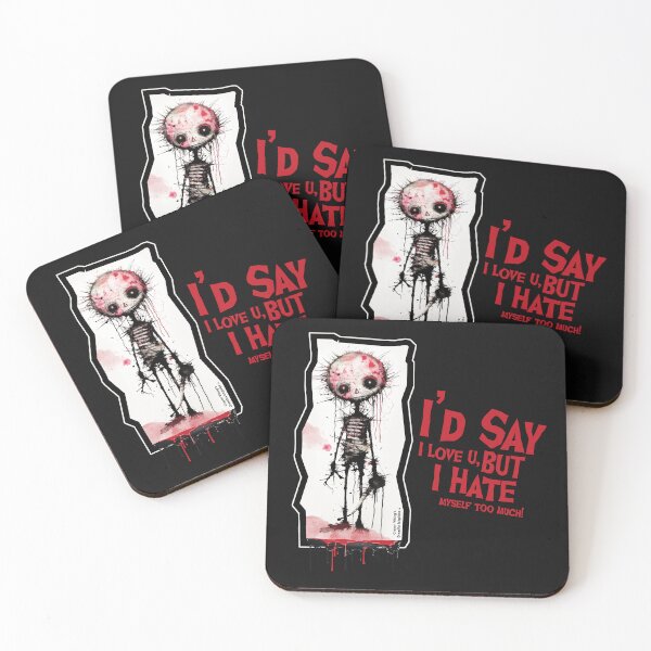 Item preview, Dreadful Ickglobs Love You, Hate Myself designed and sold by crayonviking.