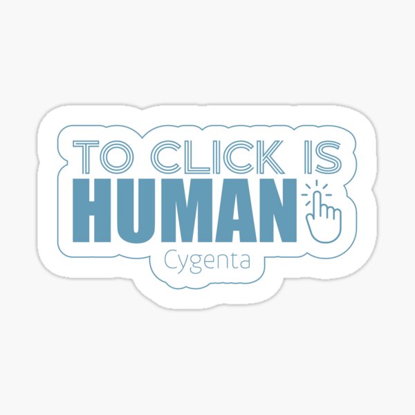 Item preview, To click is human designed and sold by cygenta.