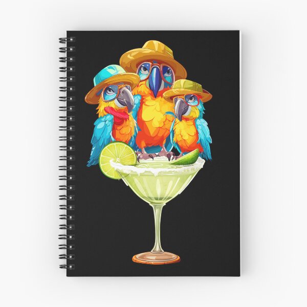 Item preview, Parrots Drinking Margarita  designed and sold by Studio Bankai.