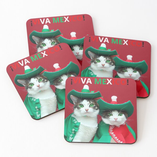 Item preview, Long Live Mexico! Cats Celebrating Independence and Revolution # 9 designed and sold by PatyCreations.