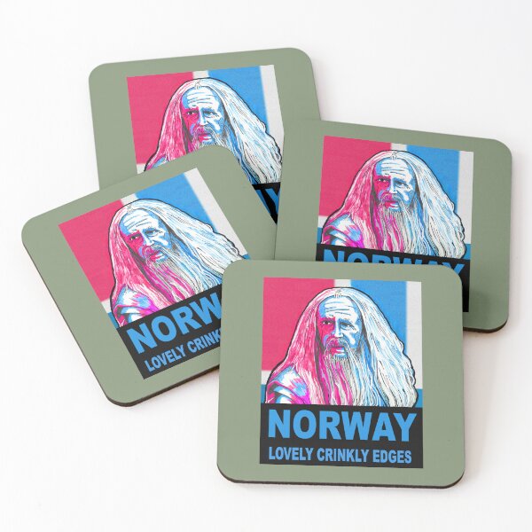 Item preview, Norway - lovely crinkly edges! designed and sold by Alan67Q.