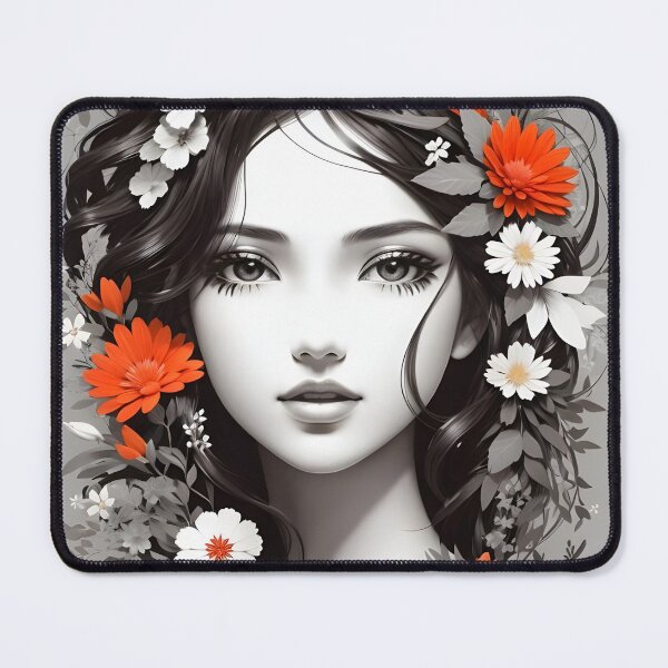Item preview, Rostro con flores designed and sold by Printables1970.