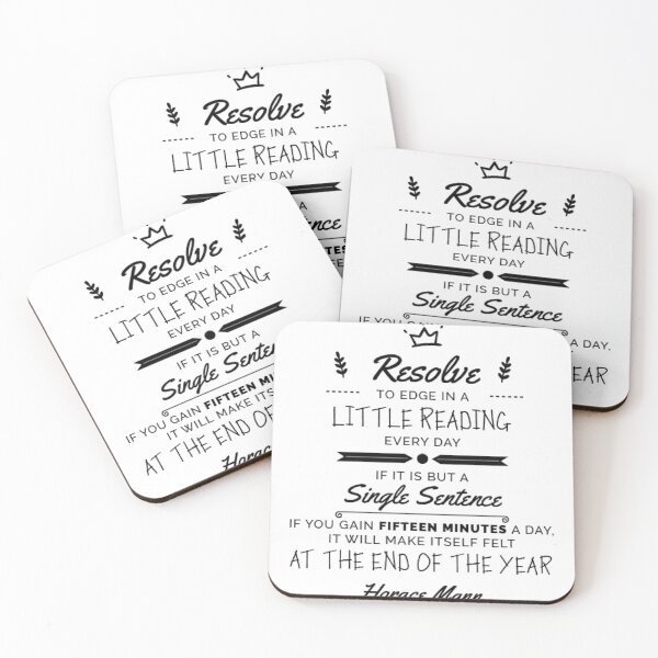 Item preview, Resolve  to edge in a little reading every day designed and sold by janusa.