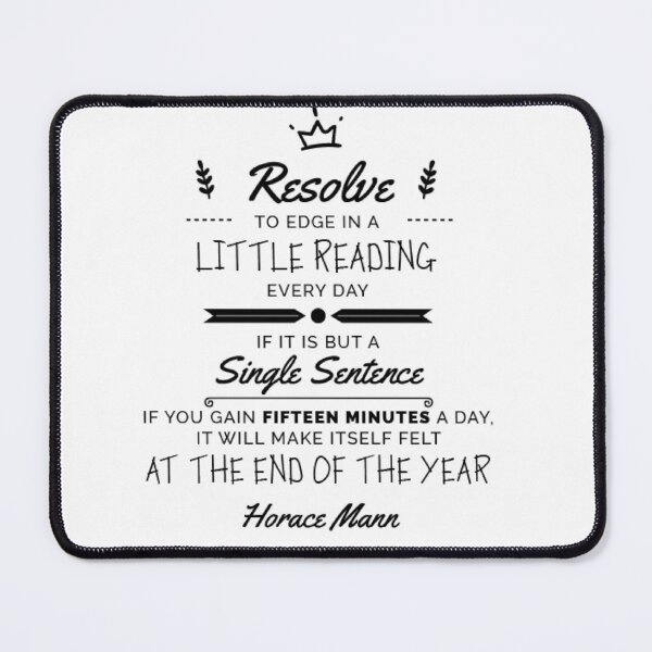 Item preview, Resolve  to edge in a little reading every day designed and sold by janusa.