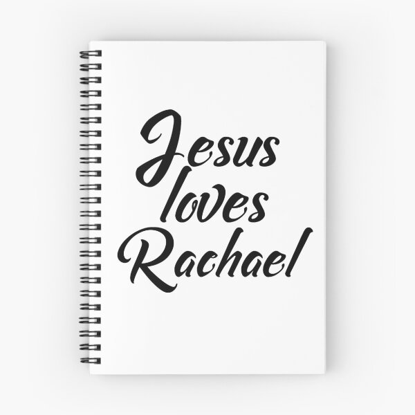 Item preview, Jesus loves Rachael designed and sold by Shalomjoy.