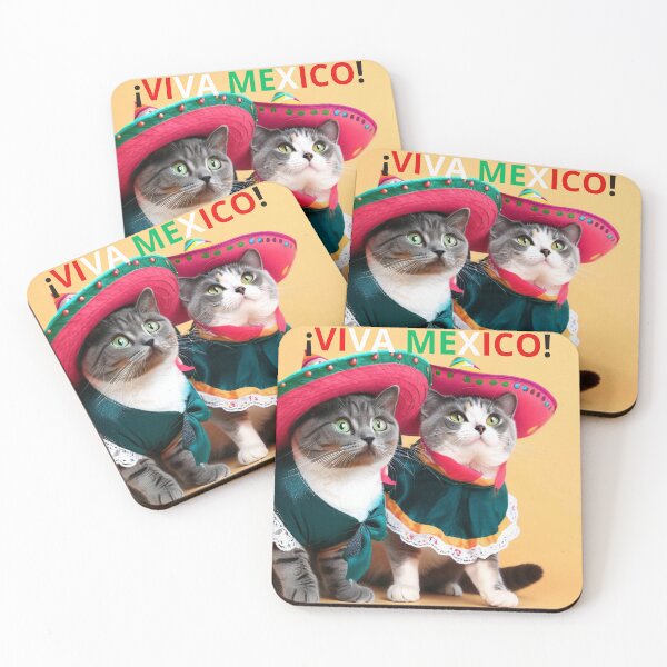 Item preview,  Long Live Mexico! Cats Celebrating Independence and Revolution # 11 designed and sold by PatyCreations.