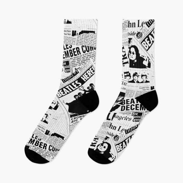 Item preview, Vintage Beatles Newspaper Pattern designed and sold by PattenMonster.