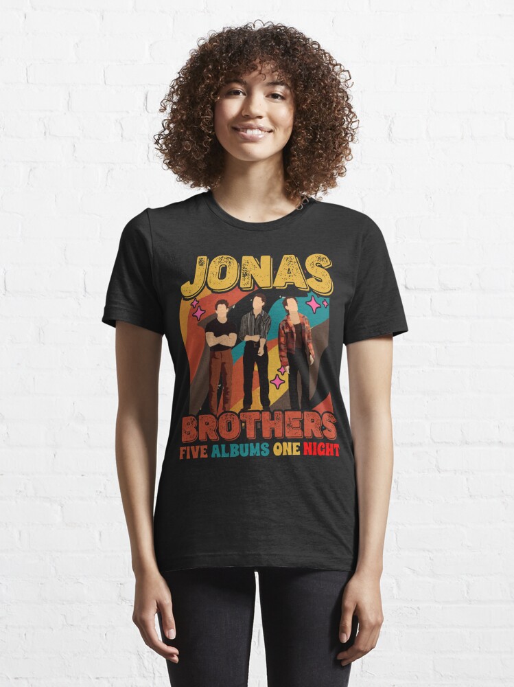 2SistersMerch Jonas Brothers Tour Yankee Stadium Shirt - 5 Albums 1 Night | JoBros Concert Tshirt