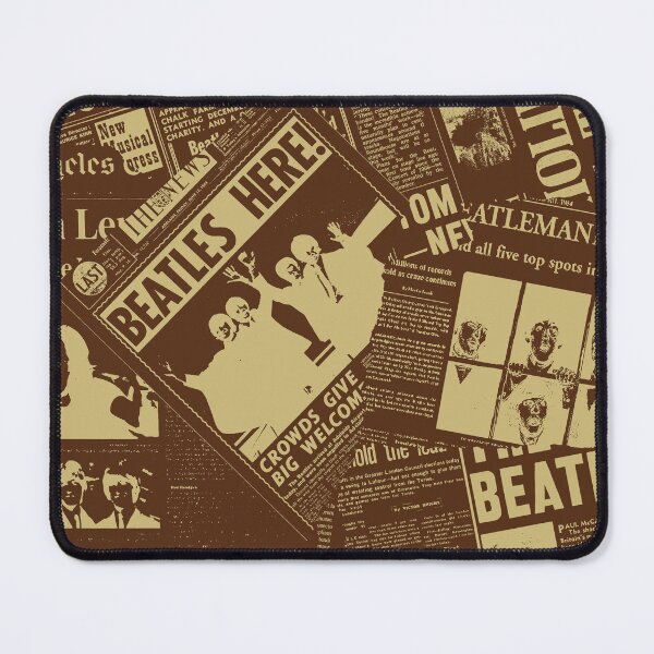 Item preview, Vintage Beatles  Newspaper Pattern designed and sold by PattenMonster.