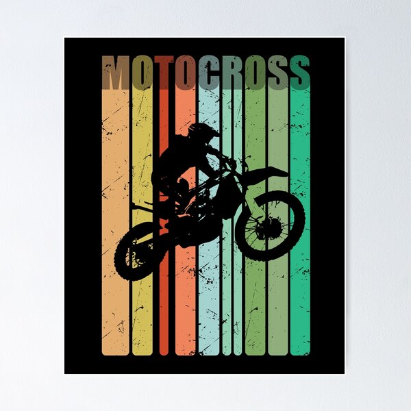 Item preview, Motocross Retro Vintage designed and sold by kudostees.