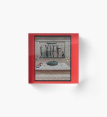 National Armed Forces Memorial Staffordshire England Uk Acrylic Block