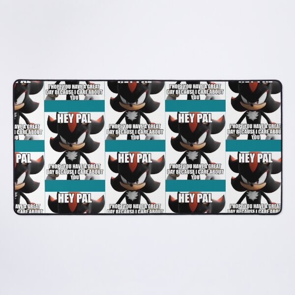 Item preview, Shadow the Hedgehog Hey Pal Meme designed and sold by Reetwarnick0.
