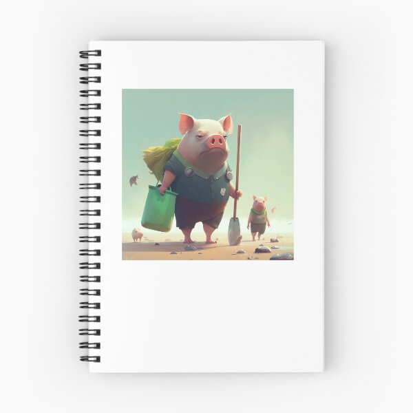 Item preview, Eco-Crusader Pig designed and sold by Wallbreaker Pig.