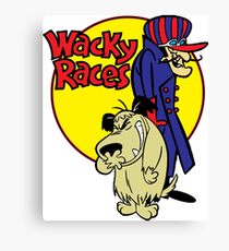 Wacky Races Cover Canvas Print