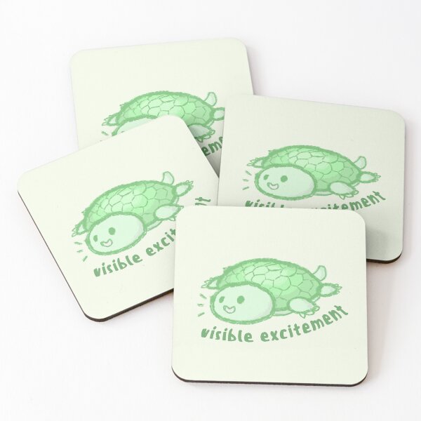 Item preview, Visibly Excited Turtle designed and sold by goyangi-world.