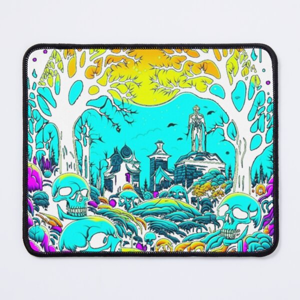 Item preview, Night In The Graveyard Of Skulls, Macabre  designed and sold by RichardPIngerso.