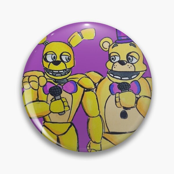 Golden Freddy FNAF 1 Render Sticker by Angel300-LQ