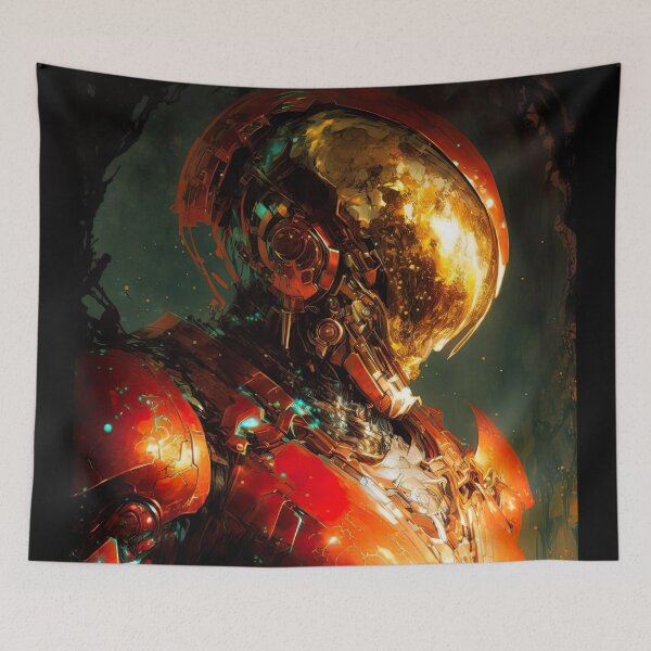 Item preview, space cyborg designed and sold by ururuty.