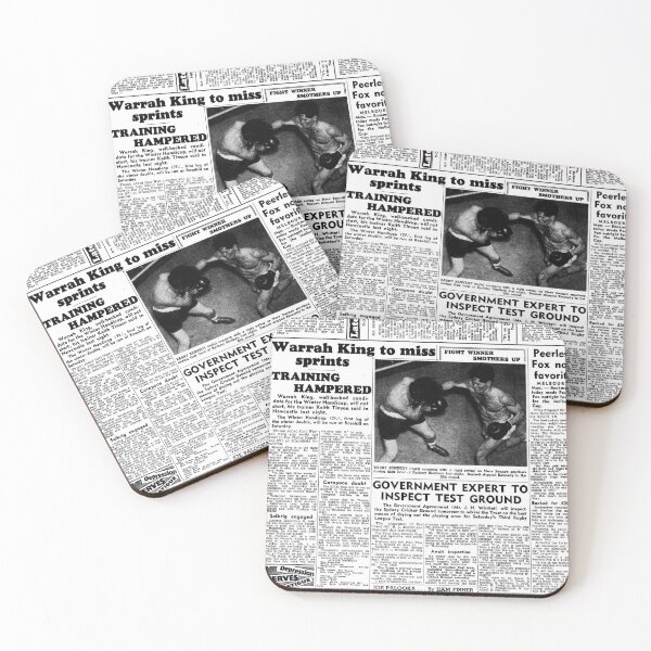 Item preview, Newspaper - Sydney Daily Telegraph Sports Page 1950 designed and sold by Simontology.