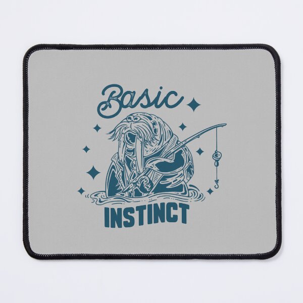 Item preview, Walrus Basic Instinct Graphic Tee designed and sold by WOLForDEER.
