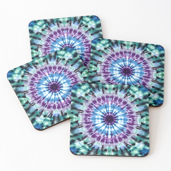 Item preview, Blue Purple Green Tie Dye designed and sold by Gabriela McDaniel.