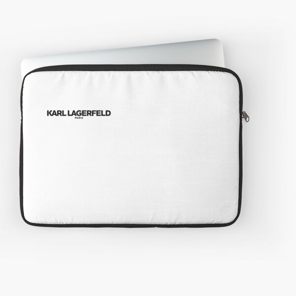 Karl Lagerfeld K/Klassik Laptop Sleeve ($115) ❤ liked on Polyvore featuring  accessories, tech accessories, qu…