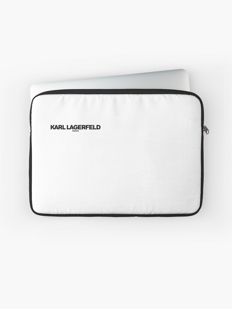 karl lagerfeld Laptop Sleeve for Sale by Kenneth D. McFadden
