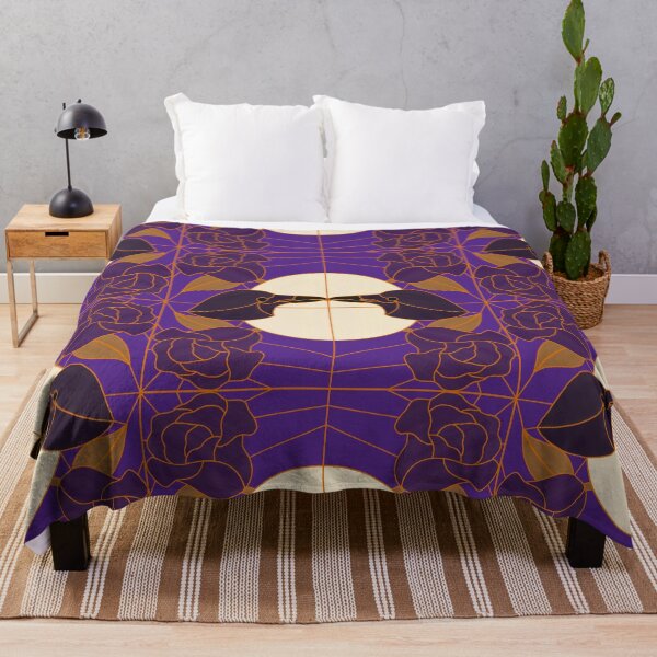 Item preview, Corvid Courting (purple & orange) designed and sold by PaganArtisan.