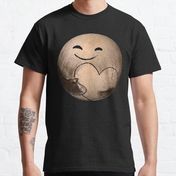 ORIGINAL - Love, Pluto - Pluto Fly By - New Horizons - Dean Cole Design Classic T-Shirt