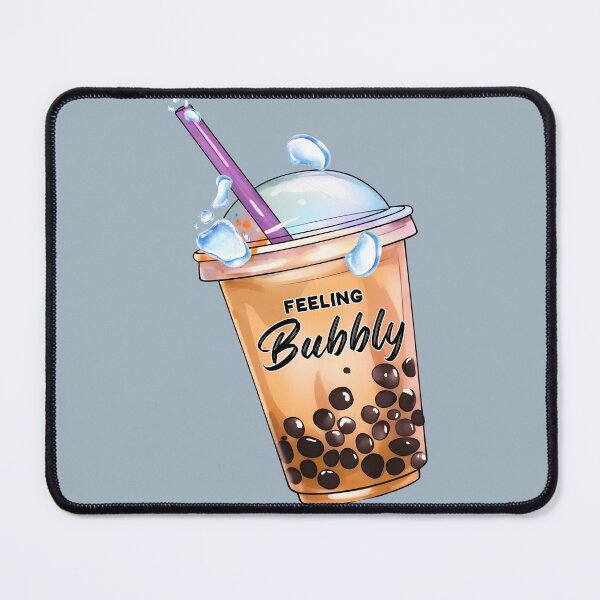 Item preview, Feeling Bubbly: A Bubble Tea Adventure" designed and sold by QuadMacDesigns.