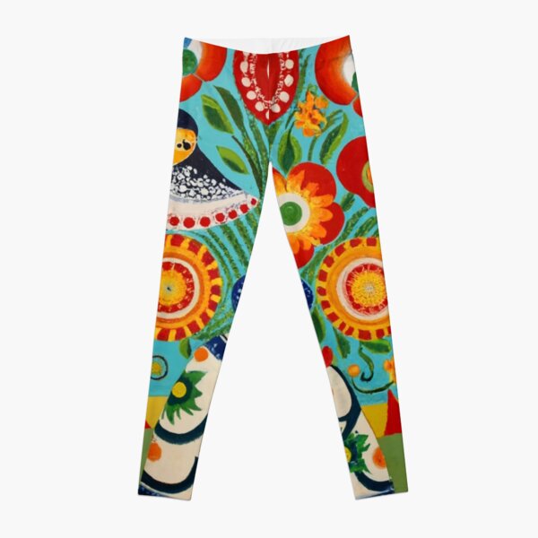 Flower Power Capri Leggings