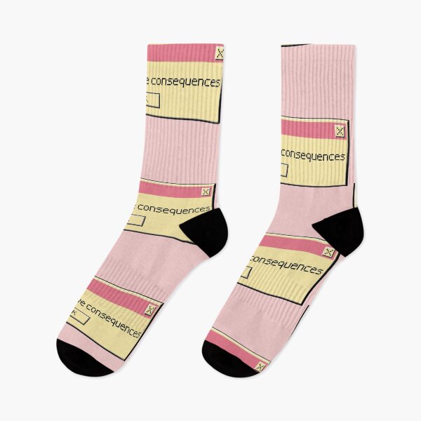 Item preview, Your Actions Have Consequences Pink Notification designed and sold by Pink Ribbon.
